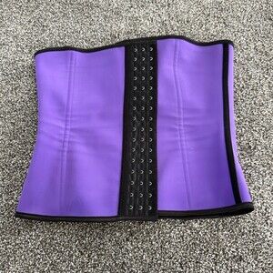 Hourglass Angel Waist Trainer Womens Size M Purple Corset Cincher